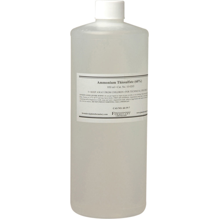 Photographers' Formulary 1pt Ammonium Thiosulfate (60%)