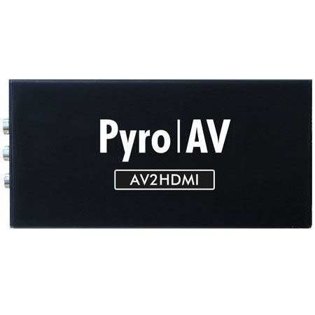 Pyro AV PVC984 Analog SD In/720p HDMI Out Converter