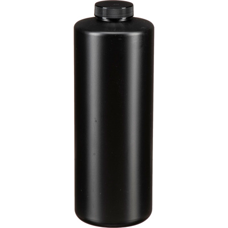 Photographers' Formulary 5 Pack 1000ml Plastic Bottle with Narrow Mouth, Black