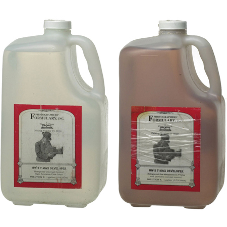 Photographers' Formulary BW-2 T-Max Film Developer, Solution A & B (Each 1Gal)