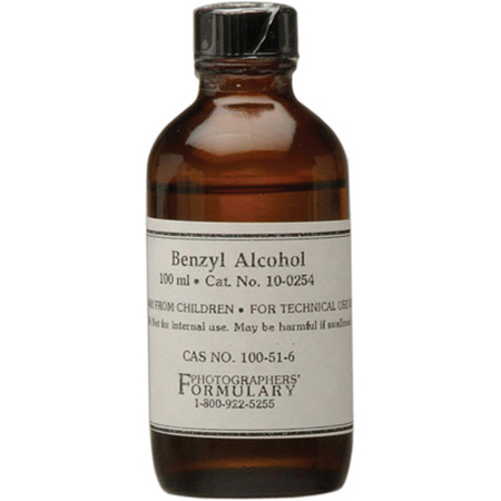 Photographers' Formulary 100ml Benzyl Alcohol (Air Hazard Only)