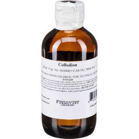 Photographers' Formulary 100ml Collodion , Hazmat