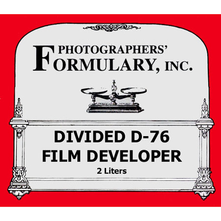Photographers' Formulary Divided D-76 Film Developer, Makes 2Lt Solution