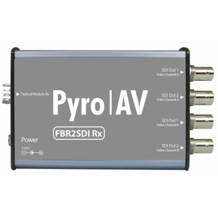 Pyro AV PVC975 Fiber Optical to HD-SDI Receiver