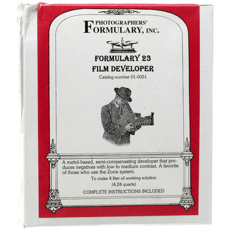 Photographers' Formulary Film Developer 23, Makes 4Lt Solution