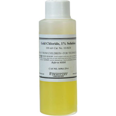 Photographers' Formulary 100ml Gold Chloride (1% Solution)