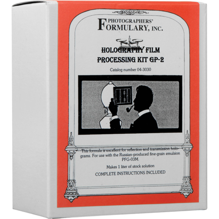 Photographers' Formulary GP-2 Holographic Film Processing Kit,Makes 1Lt Solution