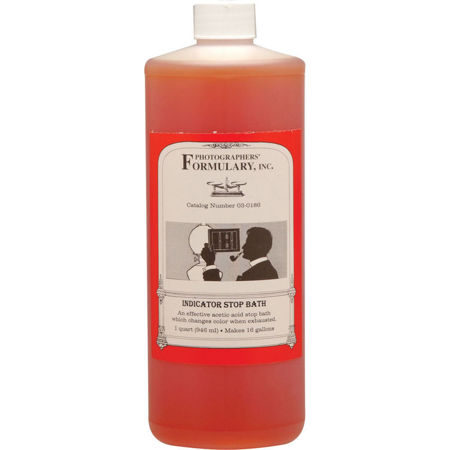 Photographers' Formulary 1 Quart Indicator Stop Bath, Makes 16Gal Solution
