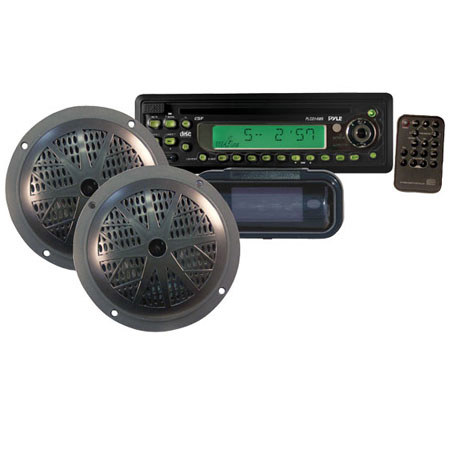 Pyle PLCD14MRKT Waterproof Marine CD/MP3 Player Receiver