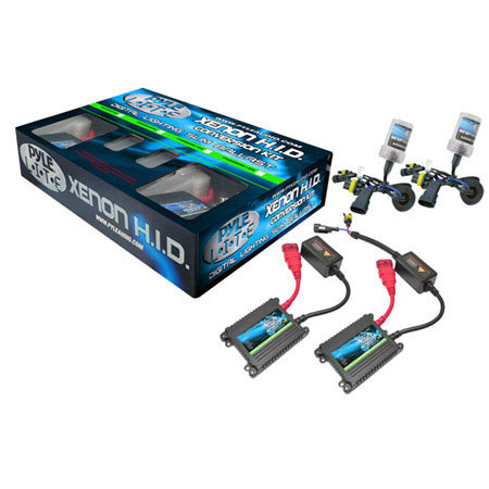 Pyle PSB5202K10K 10000K Slim Ballast Single Beam HID Xenon Driving Lights, Pair