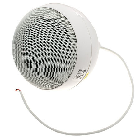 Pyle PBS5T 5" 75W Hanging Ball Pendant Ceiling Speaker, White