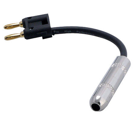 Pyle PCBL34 12 Gauge 1/4" Female to Dual Banana Plug Cable