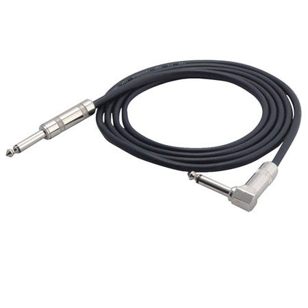 Pyle PCBL4F6 6ft 12 Gauge 1/4" Male to Right Angle 1/4" Male Phono Cable
