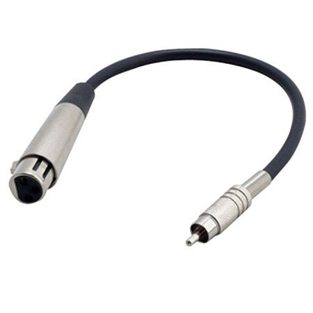 Pyle PCBL9F1 1ft 12 Gauge RCA Male to 3-Pin XLR Female Audio Cable
