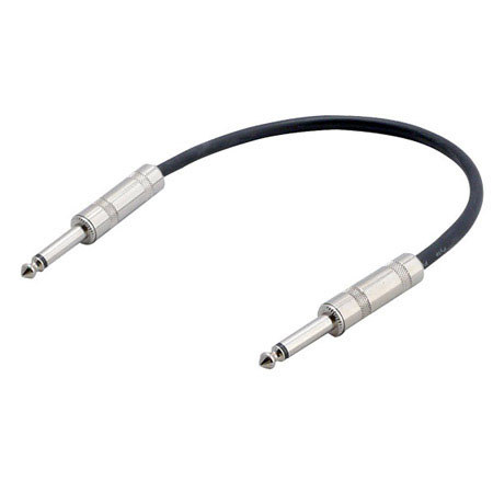 Pyle PCBLG7I06 1/4" Phone Male to 1/4" Phone Male Guitar Cable (6")