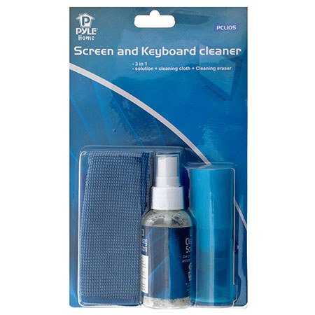 Pyle PCL105 LCD Screen & Computer Keyboard 3 PC Cleaning Kit