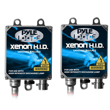 Pyle PHDH10K3K 3000K Single Beam H10 HID Xenon Driving Light System