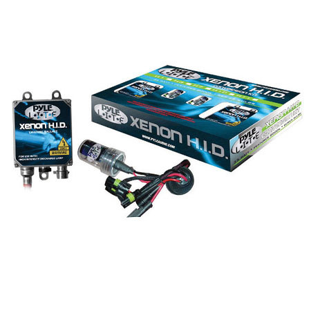 Pyle PHDH1K10K 10000K Single Beam H1 HID Xenon Driving Light System