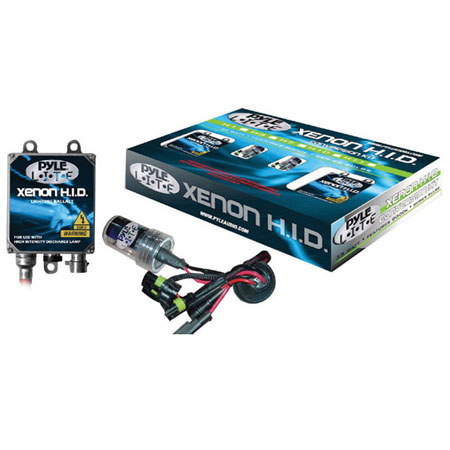 Pyle PHDH1K6K 6000K Single Beam H1 HID Xenon Driving Light System