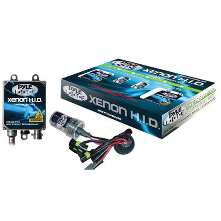 Pyle PHDH4K6K 6000K Dual Beam H4 (Low/High) HID Xenon Driving Light System