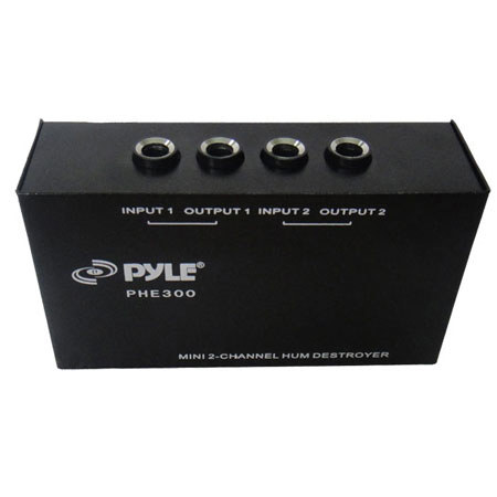 Pyle PHE300 2-Channel Hum/Noise Destroyer