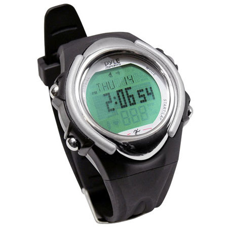 Pyle PHRM32 Advanced Heart Rate Watch with Running/Walking Sensor