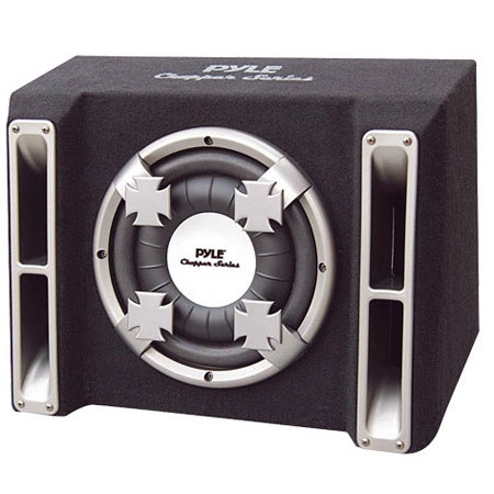 Pyle PL110SS Single 10" Slim Designed Subwoofer Bass Box Enclosure System