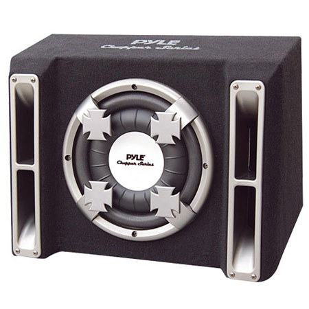 Pyle PL112SS Single 12" Slim Designed Subwoofer Bass Box Enclosure System