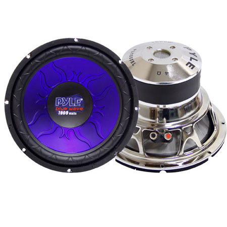 Pyle PL1290BL 12" 1200 Watts DVC Subwoofer