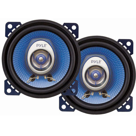 Pyle PL42BL 4" 180 Watts Two-Way Speakers, Pair