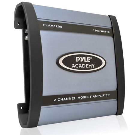 Pyle PLAM1200 1200 Watts 2 Channel Bridgeable Amplifier