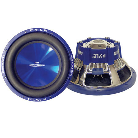 Pyle PLBW104 10" 1000 Watts DVC Subwoofer