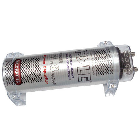 Pyle PLCAPE18 1.8 Farad Digital Power Capacitor