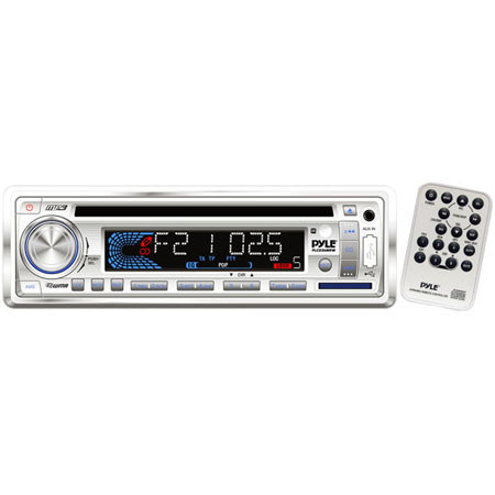 Pyle PLCD36MR AM/FM-MPX IN-Dash Marine CD/MP3 Player