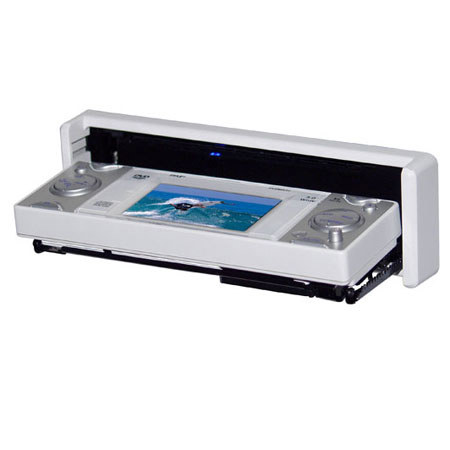 Pyle PLDMR3U In-Dash Marine CD/DVD Receiver with 3" Built-In Monitor