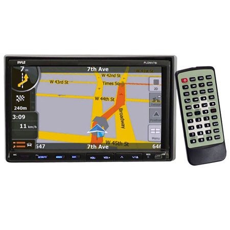 Pyle PLDNV78I 7" Double DIN In- Dash Touch Screen TFT/LCD Monitor