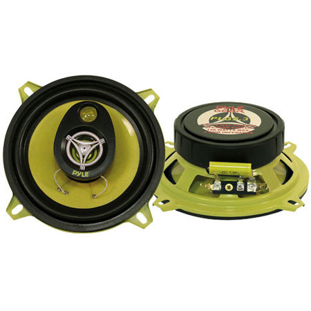 Pyle PLG5.3 5.25" 140 Watt Three-Way Speakers, Pair