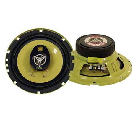 Pyle PLG6.3 6.5" 280 Watt Three-Way Speakers, Pair