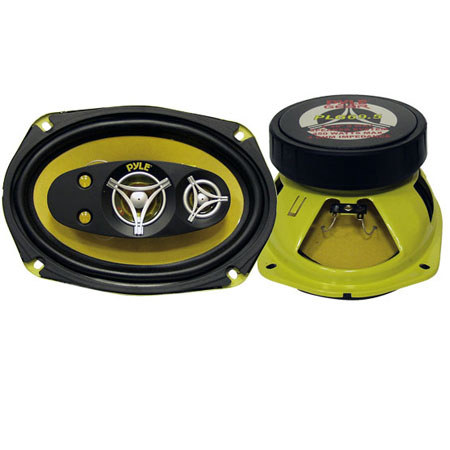 Pyle PLG69.5 6"x9" 450 Watt Five-Way Speakers, Pair