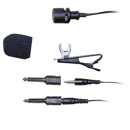 Pyle PLM3 Wired Lavalier 3.5mm to 1/4" Uni-Directional Microphone