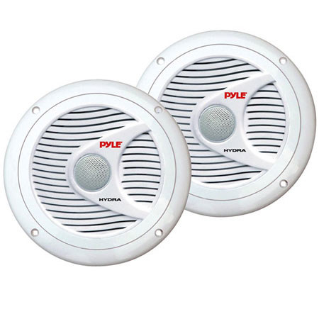 Pyle PLMR60W 150 Watts 6.5" 2 Way Marine Speakers, Pair