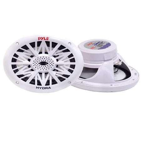 Pyle PLMR692 260 Watts 6" x 9" 2 Way Marine Speakers, White