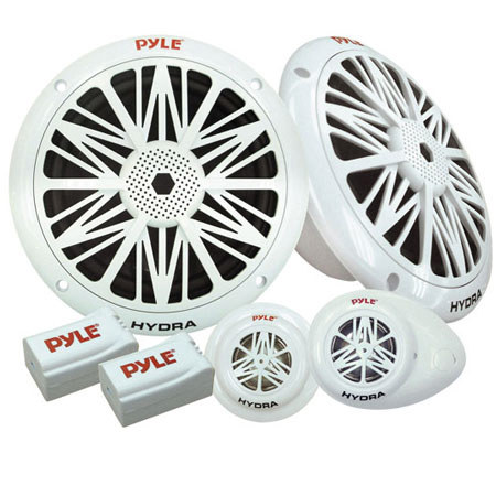 Pyle PLMR6K 200 Watts 6.5" 2-Way Marine Component System