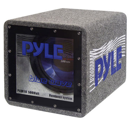 Pyle PLQB10 10" 500 Watts Bandpass Enclosure System