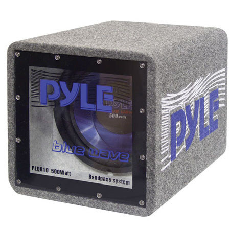 Pyle PLQB8 8" 400 Watts Bandpass Enclosure System
