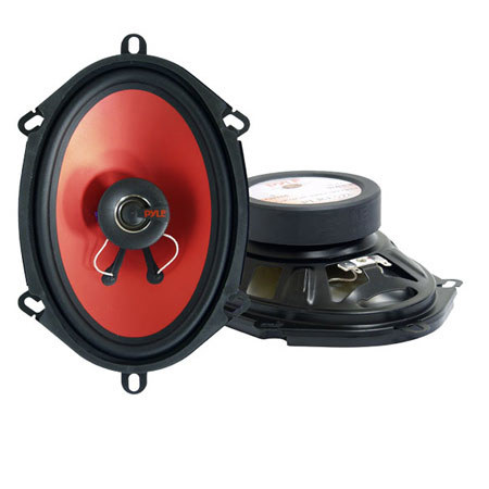 Pyle PLRL572 5 x 7" & 6 x 8" 200 Watts Two-Way Speaker, Pair