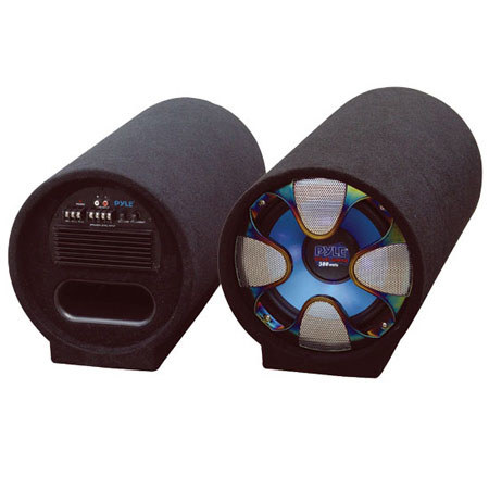 Pyle PLTAB10 10" 500 Watts Amplified Subwoofer Tube
