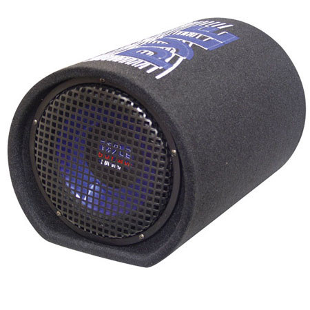 Pyle PLTB12 12" 600 Watts Carpeted Subwoofer Tube Enclosure System