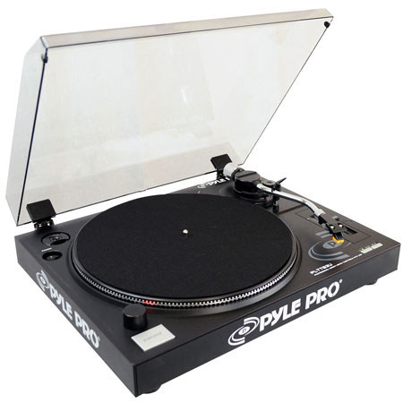 Pyle PLTTB3U Belt Drive USB Turntable with Software