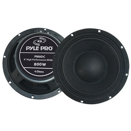 Pyle PM8DC 8" High Power High Performance Midbass